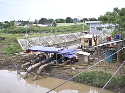 PDAM Makassar Pasang 3 Pompa di Sungai Tallo untuk Jamin Ketersedian Air