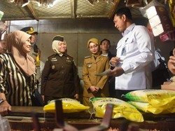 Dirut Bulog dan Mbak Wali Sidak Pasar Setono Betek Kediri, Ini Tujuannya
