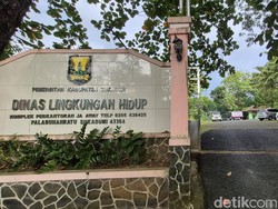 Penampakan Kantor DLH Kab Sukabumi Usai Petinggi Terseret Korupsi
