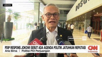 VIDEO: PDIP Respon Jokowi Sebut Ada Agenda Politik Jatuhkan Reputasi