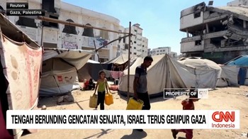 VIDEO: Israel Terus Gempur Gaza, Warga Gaza Kehabisan Air Bersih