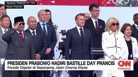 VIDEO: Presiden Prabowo Hadiri Bastille Day Prancis