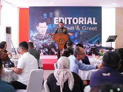 Bertemu Para Pemred, Kapuspen TNI Bahas Peran Penting Media Massa
