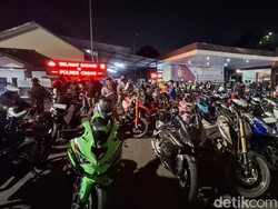 Ketar-ketir Pemotor Cimahi Kala Terjaring Razia Knalpot Bronk