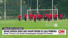VIDEO: Skuad Garuda Muda Siap Hadapi Brunei di Laga Pembuka