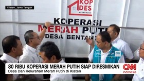 VIDEO: 80 Ribu Koperasi Merah Putih Siap Diresmikan
