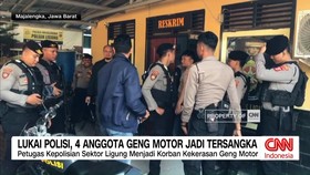 VIDEO: Anggota Polisi Jadi Korban Serangan Geng Motor