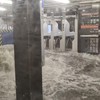 VIDEO: Detik-detik Genangan Banjir Masuk Kereta Bawah Tanah New York