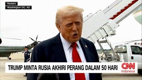 VIDEO: Trump Minta Rusia Akhiri Perang Dalam 50 Hari