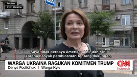 VIDEO: Warga Ukraina Ragukan Komitmen Trump bantu Ukraina Lawan Rusia