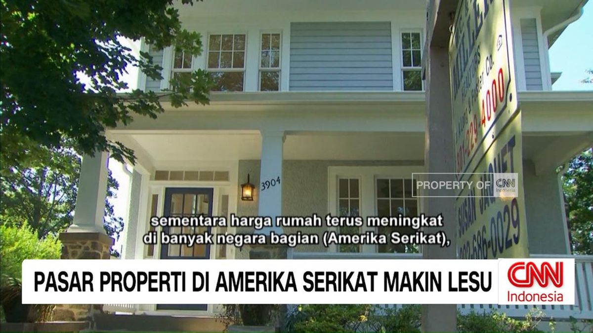 VIDEO: Pasar Properti di Amerika Serikat Makin Lesu