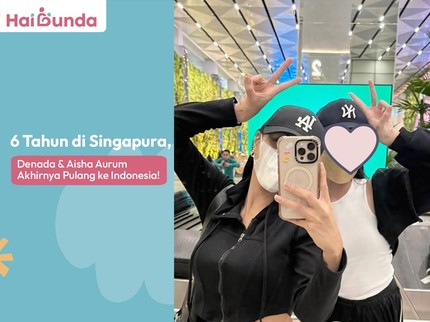 6 Tahun di Singapura, Denada & Aisha Aurum Akhirnya Pulang ke Indonesia!