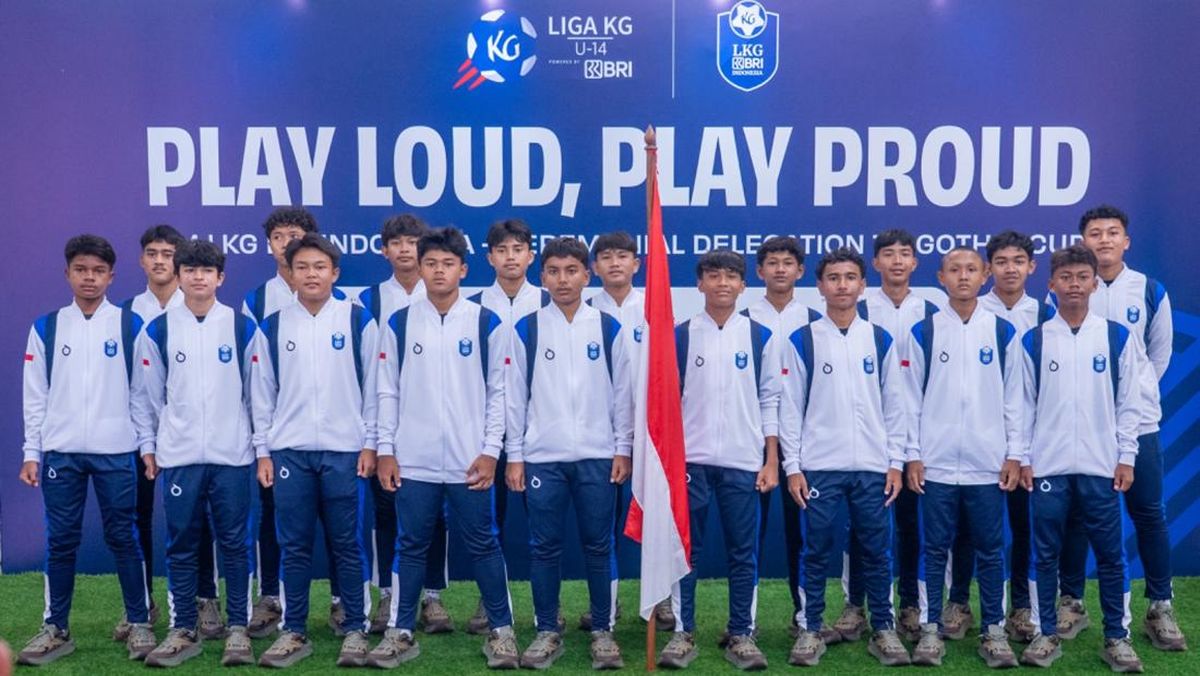 BRI Lepas Tim LKG BRI ke Piala Dunia Remaja "Gothia Cup" di Swedia