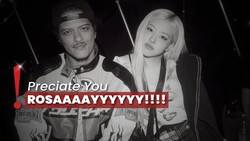 Diajak Rose di Konser BLACKPINK, Bruno Mars Girang Bisa Lunasi Utang