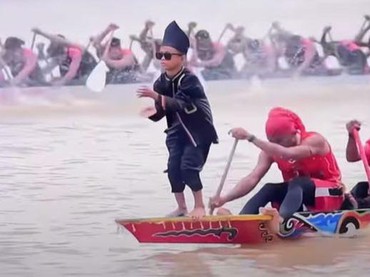 img-title Dhika 'Aura Farming' Bicara soal Tarian Viral Pacu Jalur