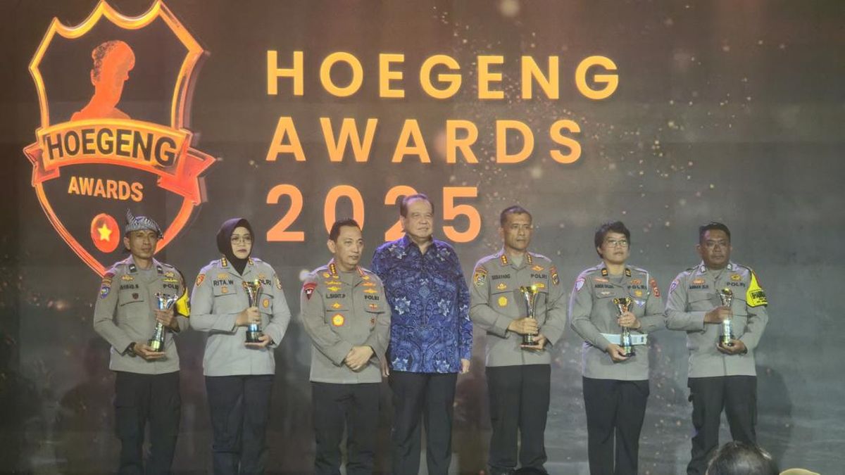 Daftar Lima Anggota Polisi Pemenang Hoegeng Award 2025