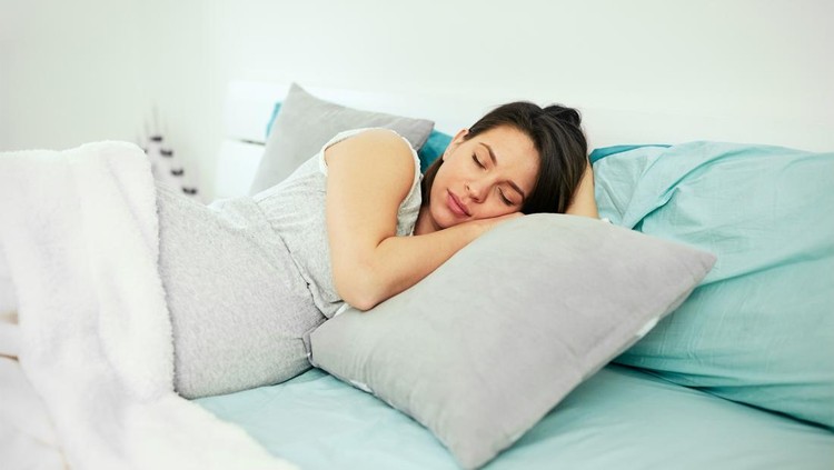 ibu hamil tidur