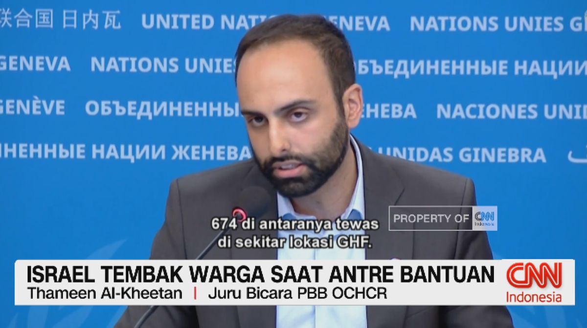 VIDEO: Israel Tembak Warga Saat Antre Bantuan