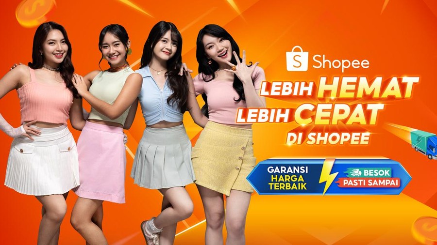 JKT48 Freya, Christy, Gracia, dan Marsha JKT48