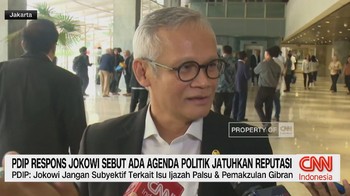 VIDEO: PDIP Respons Jokowi Sebut Ada Agenda Politik Jatuhkan Reputasi