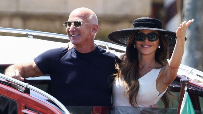 Identik Plontos, Jeff Bezos Mulai Tumbuh Rambut Usai 2 Minggu Nikah