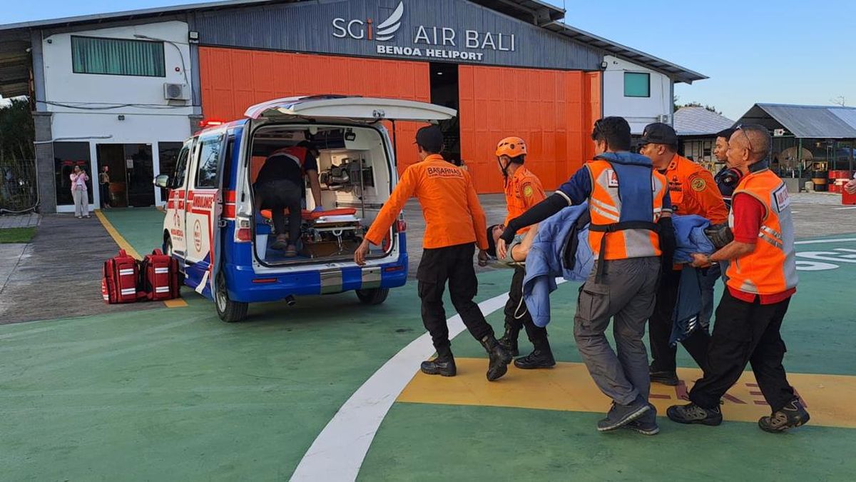 Kondisi Pendaki Swiss Jatuh di Rinjani: Pendarahan dan Patah Tulang