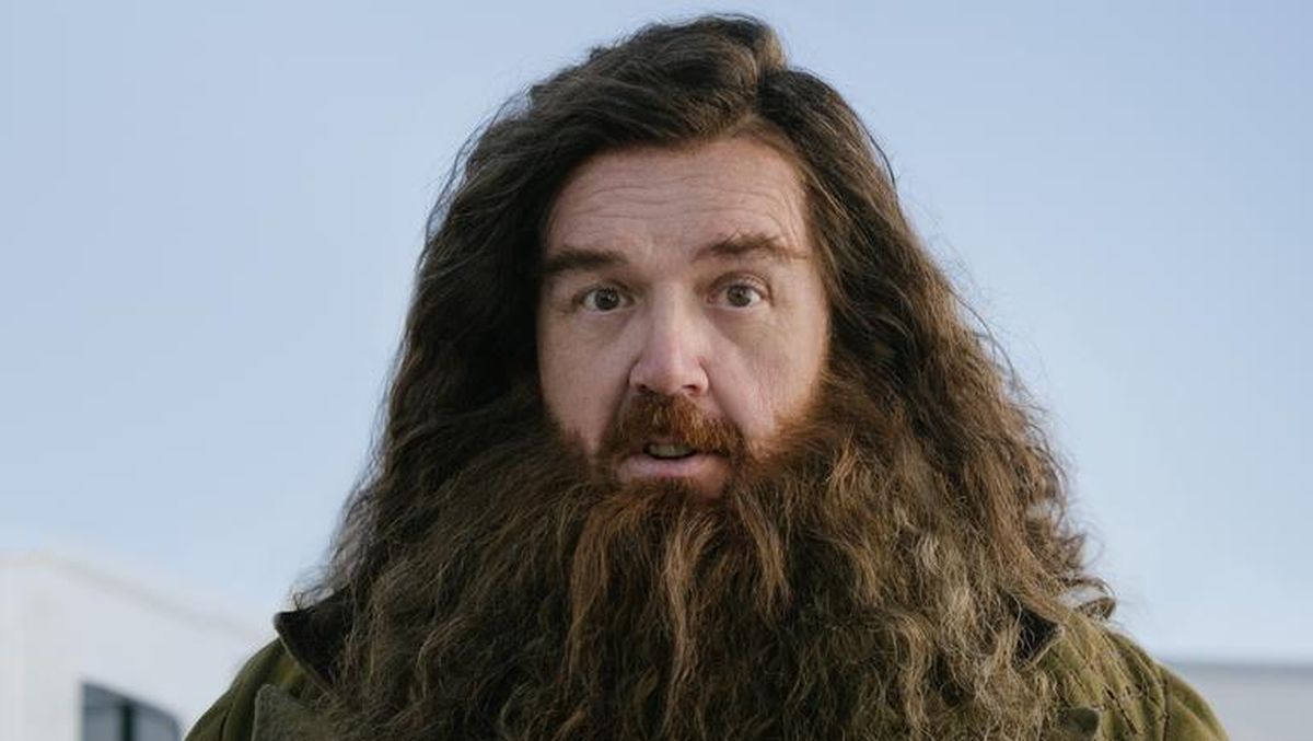 Serial Harry Potter Pamer Rupa Nick Frost Jadi Hagrid