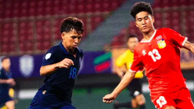 Kamboja U-23 bermain imbang 1-1 melawan Laos dalam pertandingan perdana Grup B Piala AFF U-23 2025.