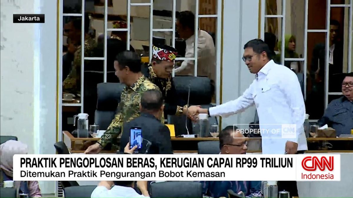 VIDEO: Praktik Pengoplosan Beras, Kerugian Capai Rp99 Triliun