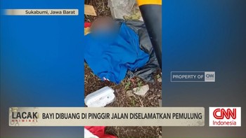 VIDEO: Bayi Dibuang di Pinggir Jalan Diselamatkan Pemulung