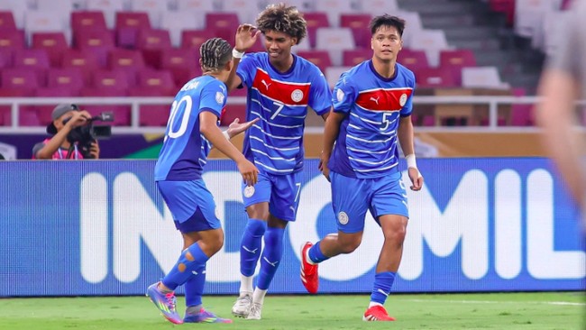 Kami Menantikan Indonesia Otu Bisong Banatao mantap menantikan pertandingan melawan Timnas Indonesia U-23 setelah mencetak dua gol ke gawang Malaysia.