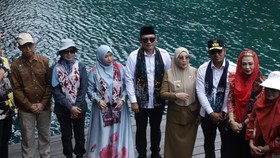Gubernur Kaltim Rudy Mas'ud Kunjungi Obyek Wisata Kelas Dunia di Berau
