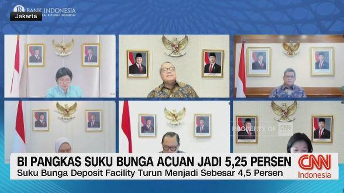 VIDEO: BI Pangkas Suku Bunga Acuan Jadi 5,25 Persen