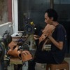 FOTO: Was-was Industri Sepatu Kulit Sikapi Tarif 19 Persen Trump