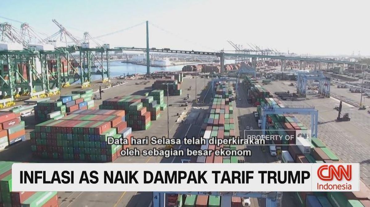 VIDEO: Inflasi AS Naik Dampak Tarif Trump
