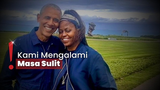 Singgung Rumor Cerai, Barack-Michelle Obama Tampil Bersama