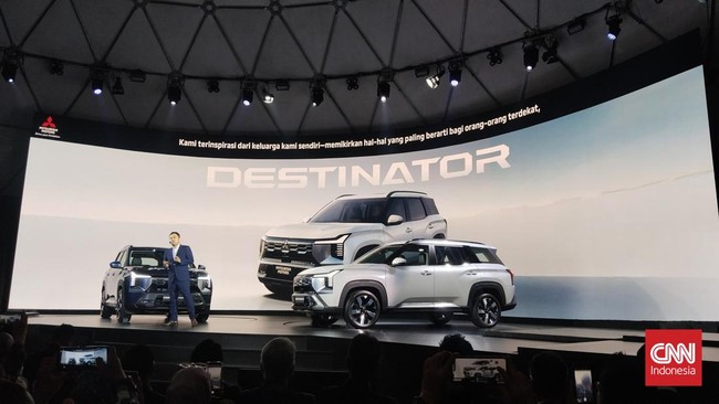 Mitsubishi Destinator menjadi SUV baru yang diletakkan di bawah Pajero Sport dan di atas Xforce.