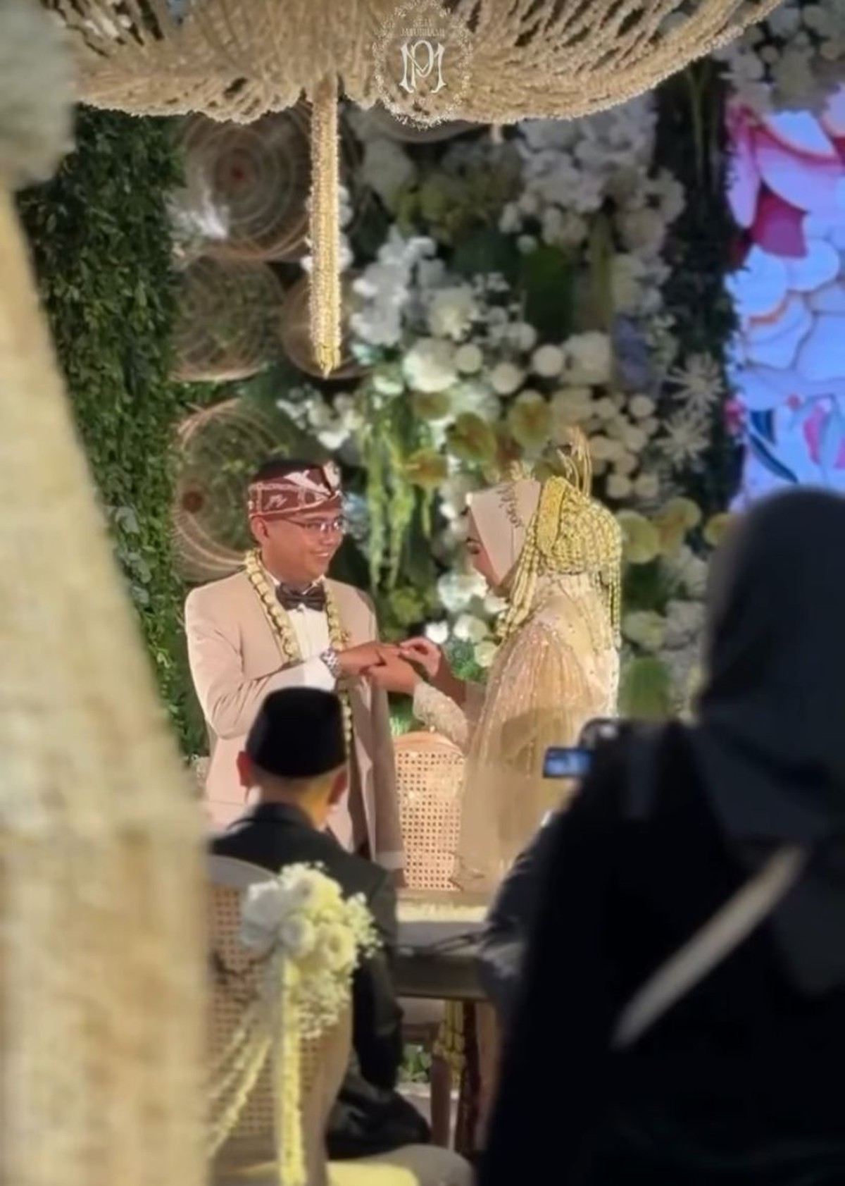 Pernikahan Maula Akbar dan Putri Karlina