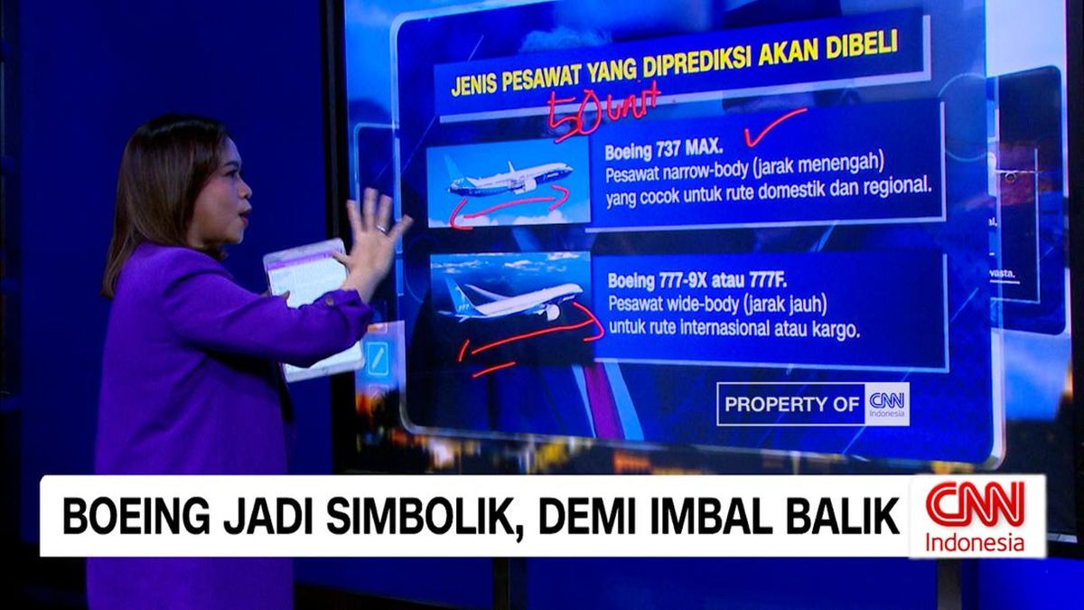 VIDEO: Boeing Jadi Simbolik Demi Imbal Balik