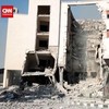VIDEO: Gedung Kementerian Pertahanan Suriah Hancur Dibom Israel