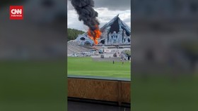 VIDEO: Detik-detik Panggung Tomorrowland Terbakar