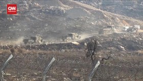 VIDEO: Israel Kerahkan Konvoi Militer ke Perbatasan usai Serang Suriah