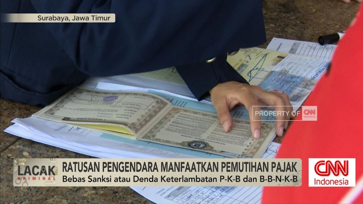 Ratusan Pengendara di Jawa Timur Manfaatkan Pemutihan Pajak