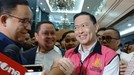 Anies Baswedan memberi dukungan ke Tom Lembong usai divonis 4&comma;5 tahun penjara di kasus korupsi impor gula&period; &lpar;Mulia Budi&sol;detikcom&rpar;