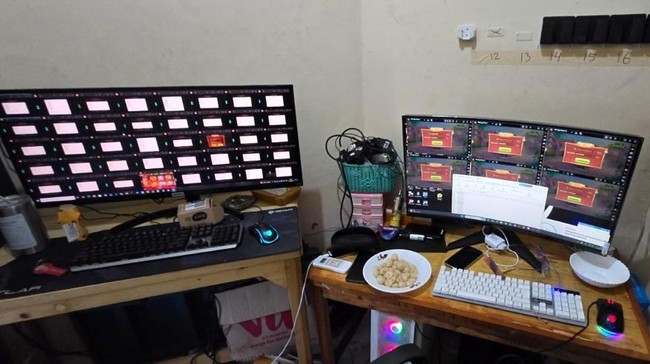 Bareskrim Polri menyebut pengelola judi online jaringan China dan Kamboja yang berada di Bogor, Bekasi, dan Tangerang mampu meraup untung hingga Rp20 Miliar.