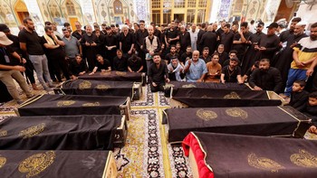 FOTO: Horor Kebakaran di Mal Irak, 61 Orang Tewas