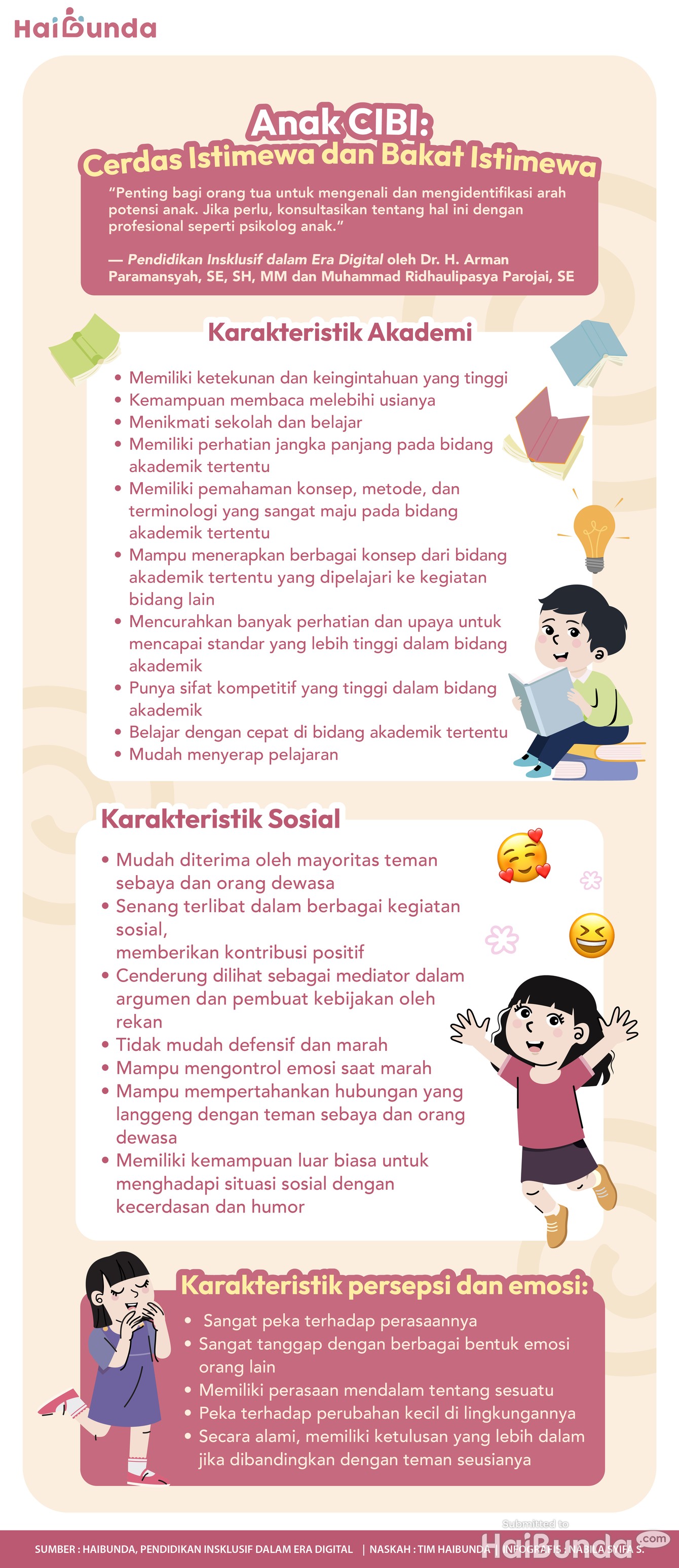 Infografis Apa Itu Anak CIBI, Cerdas Istimewa dan Bakat Istimewa
