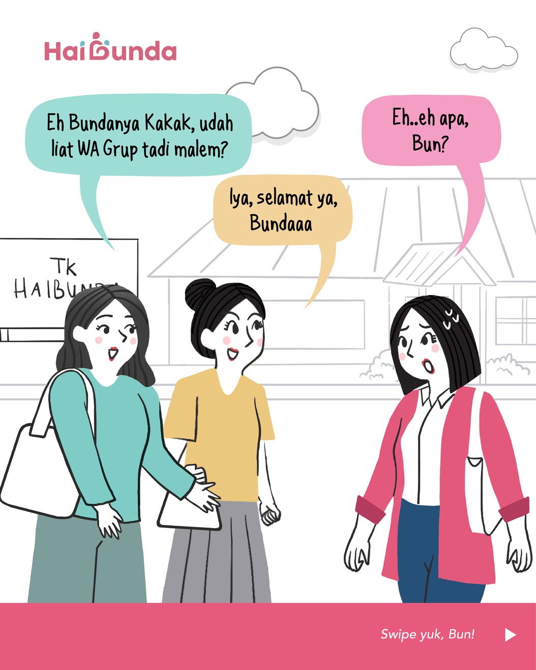 Bubun mulai menghindar wali murid yang lain ketika 'ditodong' jadi kordinator kelas alis korlas di sekolah Si Kakak. Bagaimana akhirnya? Simak kelanjutannya!