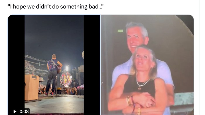 Deretan Respon Kocak Netizen Tanggapi Video Viral Dugaan Selingkuh di Konser Coldplay