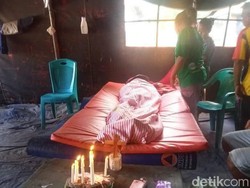 Penyintas Erupsi Gunung Lewotobi Meninggal di Pos Pengungsian